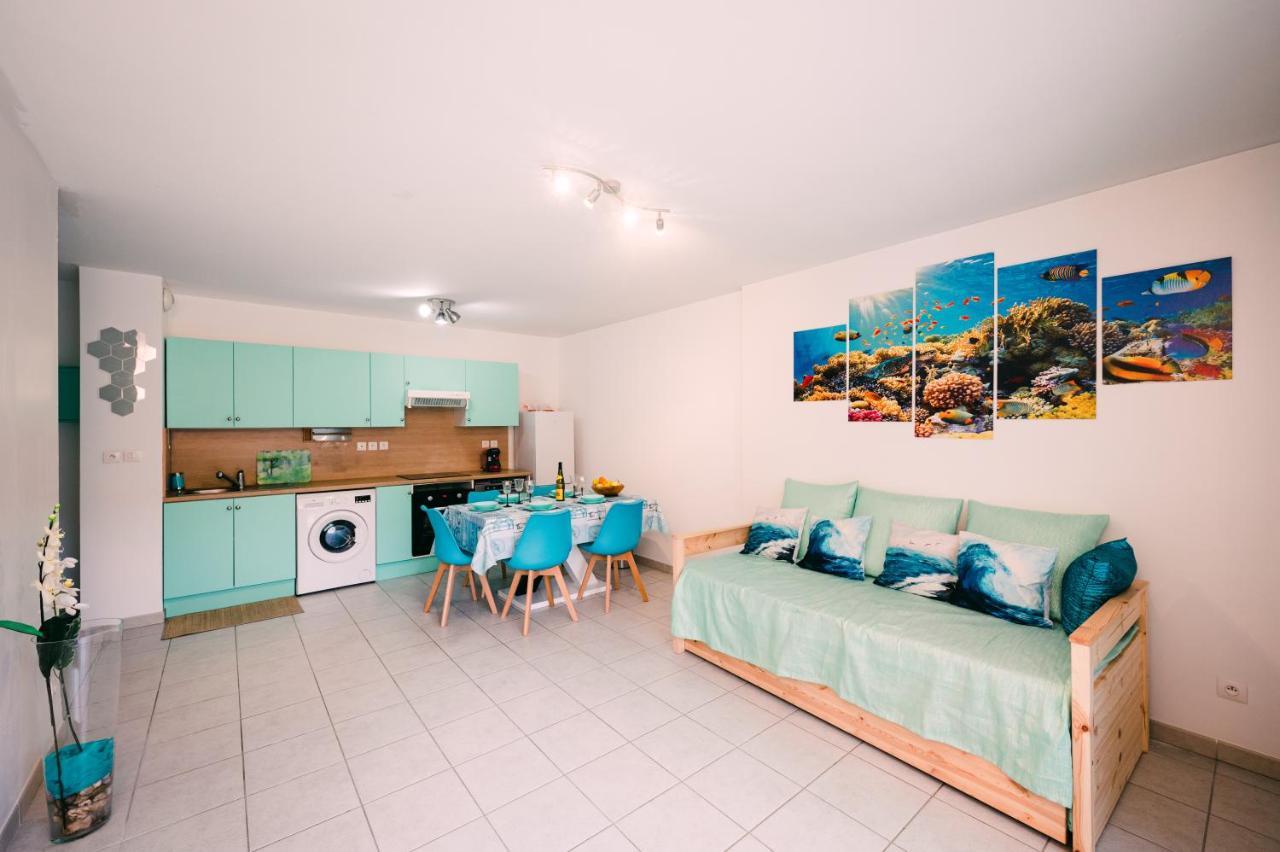 Turquoise Lejlighed Hyères Eksteriør billede