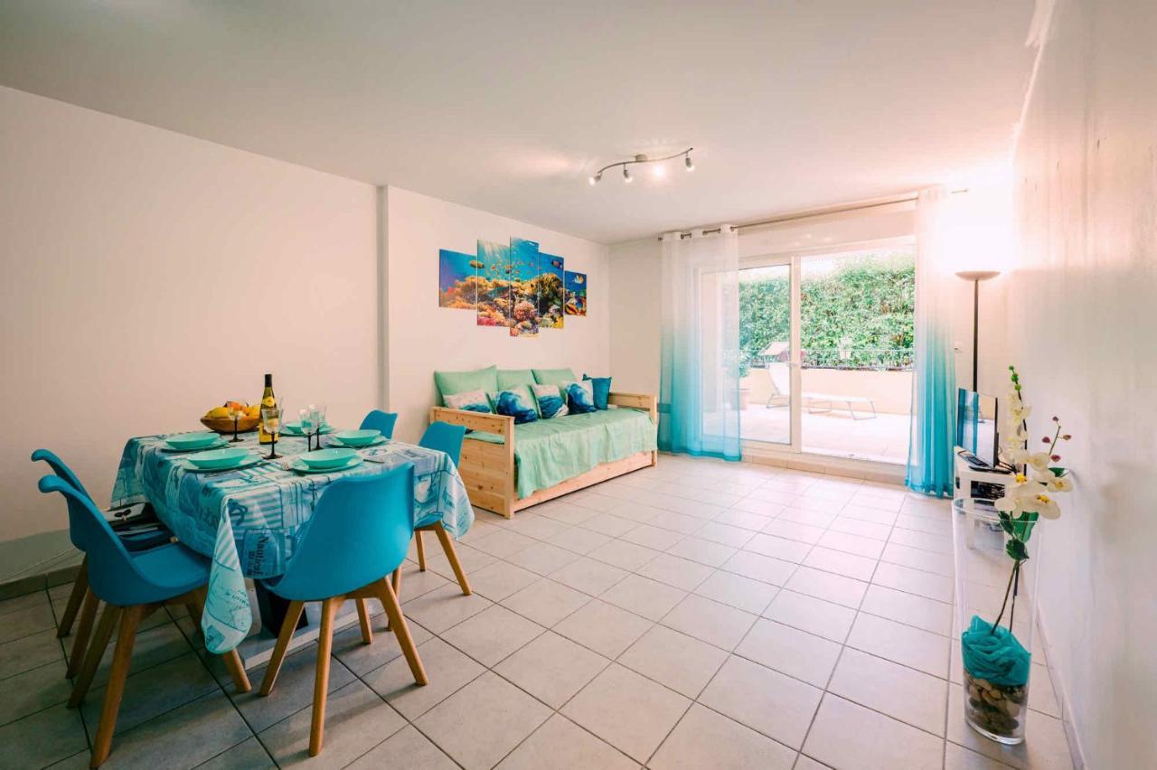 Turquoise Lejlighed Hyères Eksteriør billede
