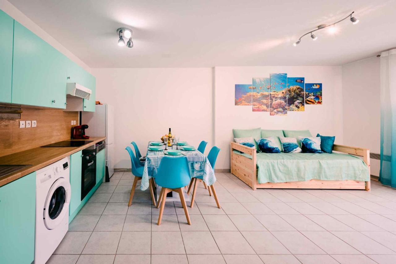 Turquoise Lejlighed Hyères Eksteriør billede